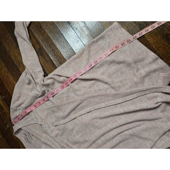 Torrid Super Soft Plush Light Pink Open Front Cardigan - Picture 8 of 10
